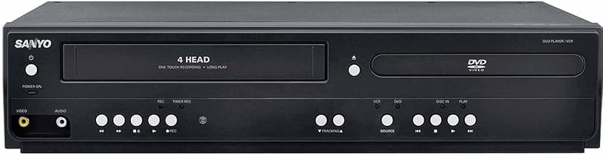 Sanyo FWDV225F DVD/VCR Player With Line-In Recording (Renewed)