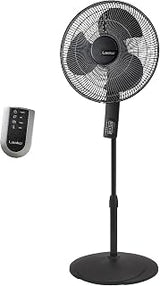 Lasko Oscillating Pedestal Fan - 16" - S16612 - Black