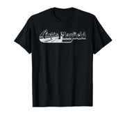 CM Logo T-Shirt by Curtis Mayfield – Cotton, Black, Model G3KK4VVPYVH