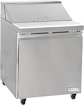 27 1/2" Sandwich/Salad Prep Table w/Refrigerated Base, 115v