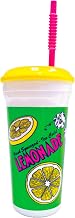 Popcorn Supply Company Gold Medal Lemonade Cup, 32-oz. Double-Poly Plastic with Lid and Straw (200/CS)