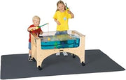 Jonti-Craft 8430JC Large Sensory Table Mat, Gray, 54" x 72"