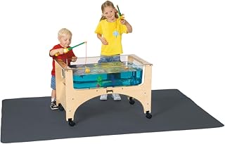 Jonti-Craft 8430JC Large Sensory Table Mat, Gray, 54" x 72"