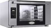 Cadco XAFT-04FS-LD Bakerlux LED Panel Heavy-Duty Countertop Convection Oven with Digital Controls & Humidity, Stainless Steel, NSF, 208-240v, For Commercial Use