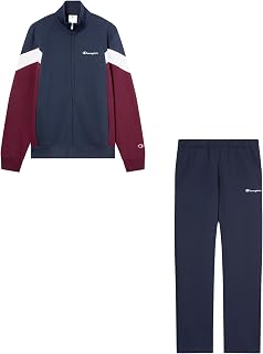 Champion Legacy Men's Colorblock Sweatsuit, XL, Blue, XL