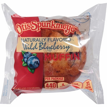 Wild Blueberry Muffin by Otis Spunkmeyer – 4 Ounce (Pack of 24), Pack of 24