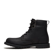Men's Britton Falls Waterproof Lace Up Boot by Timberland – 8 Wide, Leather, Blackout Full Grain