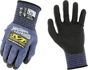 Mechanix Wear SpeedKnit S2EC03 Coated-Knit Work Gloves Blue Large