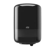 Industrial Centrefeed Dispenser Black M by Tork – 9.4 inches x 14.4 inches, Plastic, Black, Model 559028A