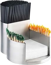 Cal-Mil 1853-55 Mixology Organizers, 10" Length x 7.25" Width x 5.25" Height, Stainless Steel