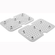 ZWILLING Fresh & Save 2-pc Drip Tray for Plastic Storage Containers with Lids, Meal Prep Containers, Medium/Large, Grey