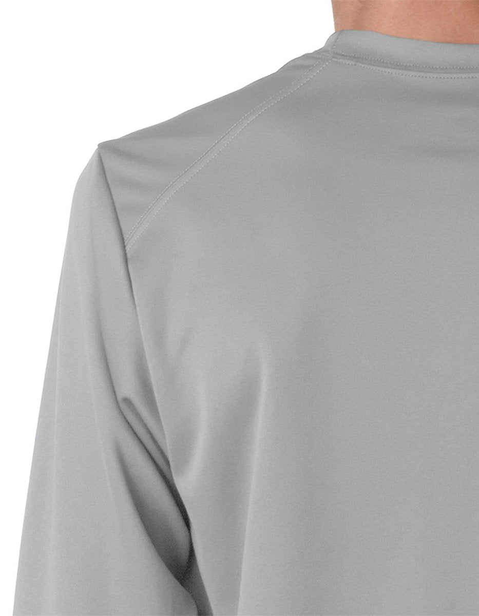 B-Core Youth Long Sleeve T-Shirt XS Graphite by Badger – Graphite, Model 2104