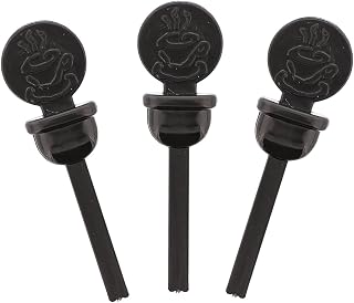 StixToGo Beverage Plugs - Leak Prevention Coffee Accessory for Hot Drinks, Disposable Coffee Stoppers, Fits Standard Lids - Black, 2", Pack of 400