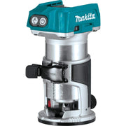 18V LXT Lithium-Ion Brushless Cordless Compact Router by Makita – TOOLS, Teal, Model XTR01Z