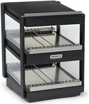 NEMCO SLANTED, DUAL SHELF, 24", BLACK Model 6480-24S-B