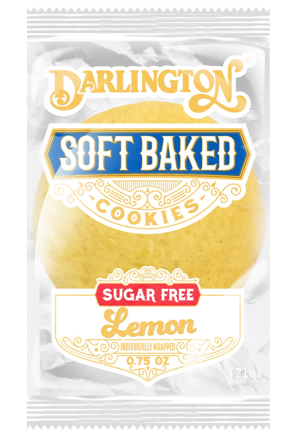 Darlington Individually Wrapped Sugar Free Lemon Cookies by Darlington Farms – 9.38 x 15.25 x 7.12 inches