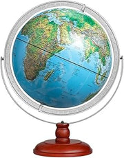 Practical Globe Large World Globe Creativity Educational Globe 360 Degrees Rotates Geographic World Globe for Home Shelf Desktop Display Beautifully Decor，World Globe Lamp C