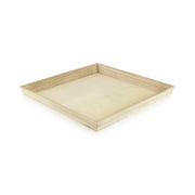 PacknWood Noah31 Rectangular Wooden Tray (Case of 10) - Large Charcuterie Board Set - Decorative Wooden Serving Trays for Par