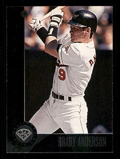 Baseball MLB 1996 Leaf #36 Brady Anderson #36 NM Orioles