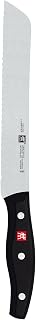 ZWILLING Twin Signature 8-inch Bread Knife, Cake Knife, Razor-Sharp, Made in Company-Owned German Factory with Special Formula Steel perfected for almost 300 Years, Dishwasher Safe, Black