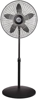 Air King Residential Pedestal Fan, Black, 120V