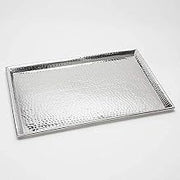American Metalcraft HMSP2618 Double-Wall Hammered Stainless Steel Sheet Pan, Silver, Full Size