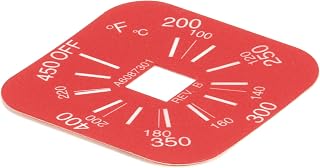 Pitco Label,Thermostat 200-450F A6087301 - Genuine OEM Replacement Part