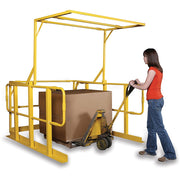 Pivoting Mezzanine Safety Gate by Wildeck – 72"L x 42"W x 12"H, Steel, Model WG-PSG