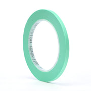 Precision Masking Tape by 3M – 1/4 inch x 60 yard (Pack of 1), Acrylic Adhesive, Blue, Model 06525-each