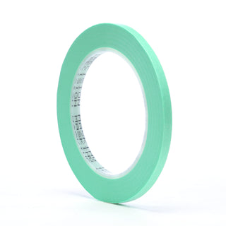 Precision Masking Tape by 3M – 1/4 inch x 60 yard (Pack of 1), Acrylic Adhesive, Blue, Model 06525-each