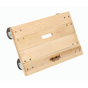 Hardwood Dolly with Solid Deck by Global Industrial – 36.5"L x 24"W x 5"H, Wood, Brown, Model 952156