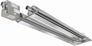 SunStar Propane Heater Infrared Positive Pressure U-Tube, 100000 Btu 40L