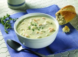 New England Clam Chowder - 4 lb. package by Blount Fine Foods – 4 pounds, Pack of 4, Model 77020
