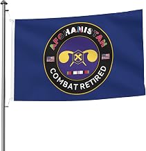 US Chemical Corps Afghanistan Combat Retired Premium 5x8ft Double-Sided Flags with 2 Brass Grommets - All Weathe