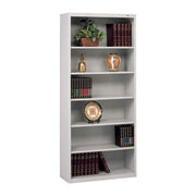 6-Shelf Stationary Bookcase by Tennsco – B, Alloy Steel, Model B-78LG