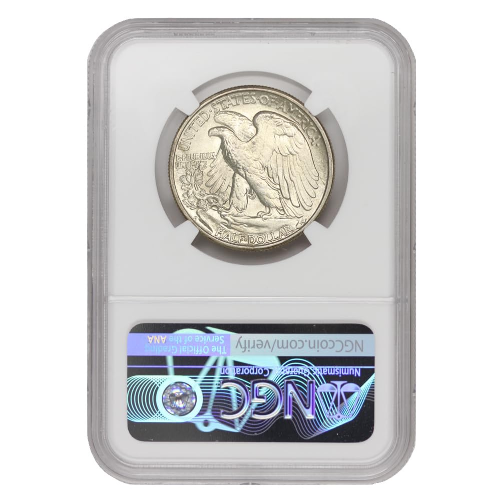 1946 D American Silver Walking Liberty Half Dollar MS-67+ $0.50 NGC MS67+ by MINT STATE GOLD – Silver
