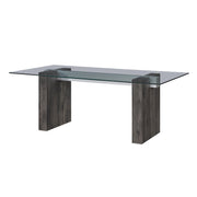 4238 Dining Table by Global Furniture USA – Engineered Wood, Brown, Model AMZ-D4238DT