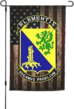 US Chemical Corps Regimental Insignia Double Sided Flag Outdoor Indoor Lightweight Garden Decor66