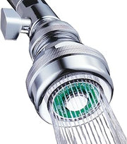Sloan AC-11 Act-O-Matic Thumb Screw Volume Control Showerhead, 2.5 GPM | Chrome, Commercial-Style Brass Construction, Self-Cleaning Spray Disk, Thumb Screw Volume Control, 1/2-Inch Inlet 4020100