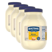 Best Foods 128 Fl Oz (Pack of 4) / Real / Off white Mayonnaise