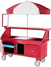 Cambro Camcruiser Vending Cart w/ 4 Food Pan Wells