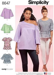 Simplicity Patterns TOPS, VEST, JKTS, COATS, BB (20W-28W)