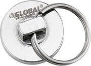 Global Industrial Neodymium Magnetic Assembly w/Key Ring, 35 Lbs. Pull, 6/Pack