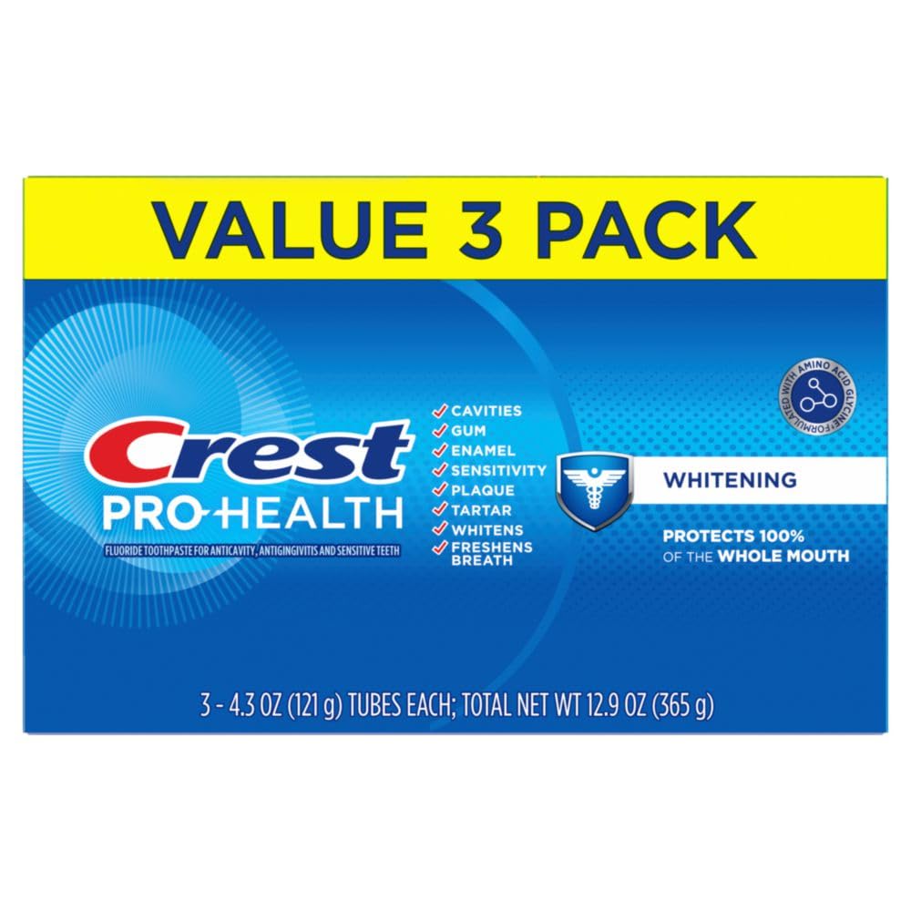 Crest Mint / 4.3 Ounce (Pack of 3) / New Toothpaste