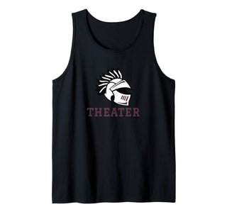 Curtis High School Warriors Theater Tank Top by Curtis High School, Staten Island, NY 10301 – Black, Model C2NER16EK6M