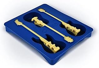 Fred & Friends Genuine Fred COOL JAZZ Guitar Ice Tray and Stirrers