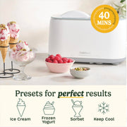 Cuisinart White / 1 Quart / 1.0 quarts Ice Cream Machines