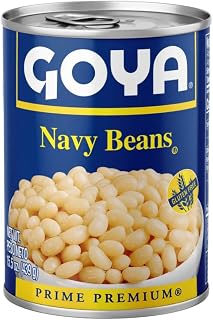 Goya Navy Beans, Soups, Rice, 15.5 oz, 2-Pack