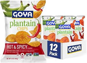 Goya Plantain Chips, Hot & Spicy, 5 Ounce (Pack of 12)