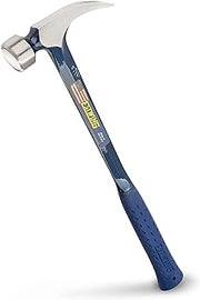 Estwing Framing Hammer, 25 oz Smooth Face, Shock Reduction Grip, E3-25S